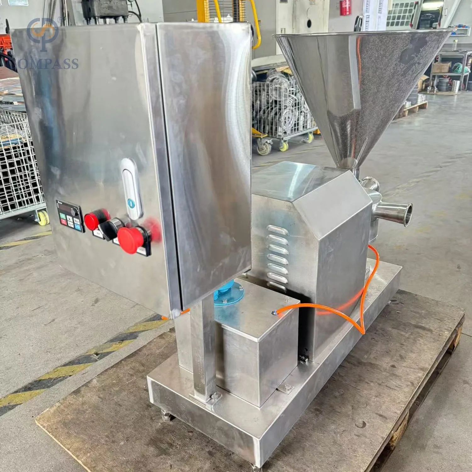 

SS316L Stainless Steel High Shear Emulsifying Pump - TRS Powder Liquid Dispersing Pump