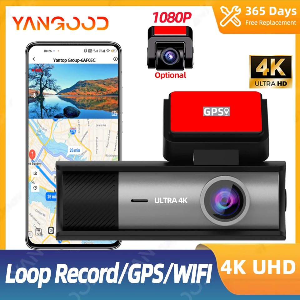 4K Car Dvr B61P Das…