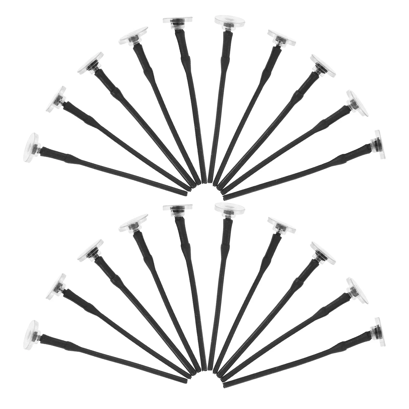 20Pcs Universal Capacitive Stylus Pen Tips Transparent Disc Replacement Nibs High Precision Touchscreen Writing Accessories