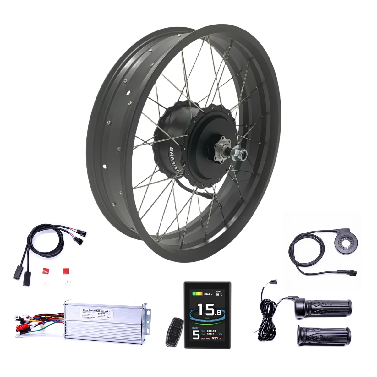 

Bafang 48V1000W motor system kit, 20 inches, 26 inches FAT bicycle kit, KT control system,