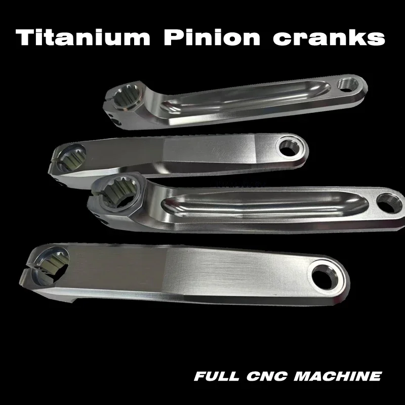 For Made  Pinion Cranks for Road Bicycles & Cruisers-Lightweight Customizable Bicycle Crankset