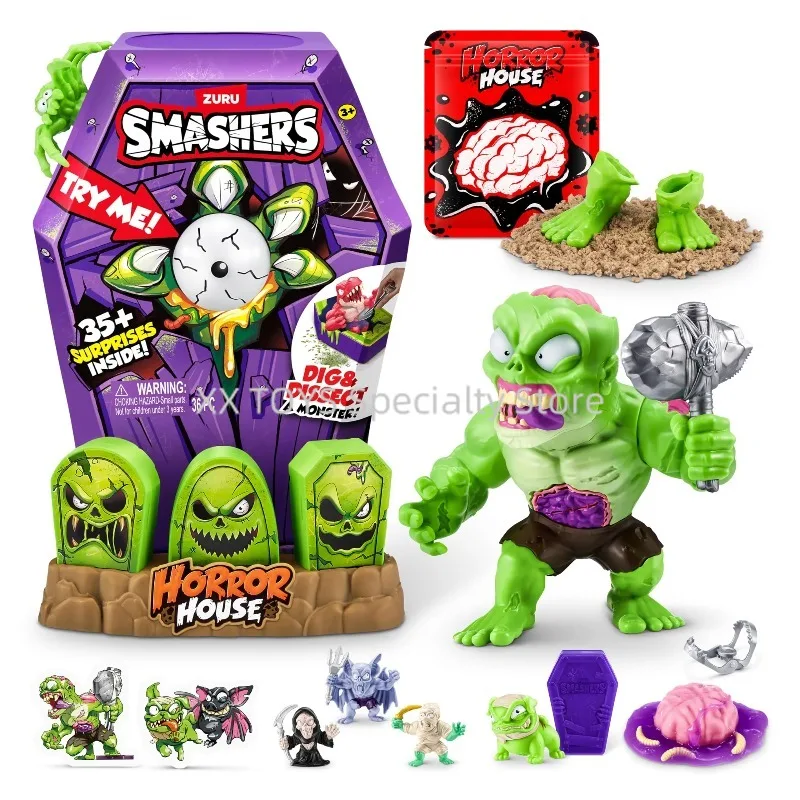 ZURU Smashers Mega Horror House Series 1 Large Size Interactive
