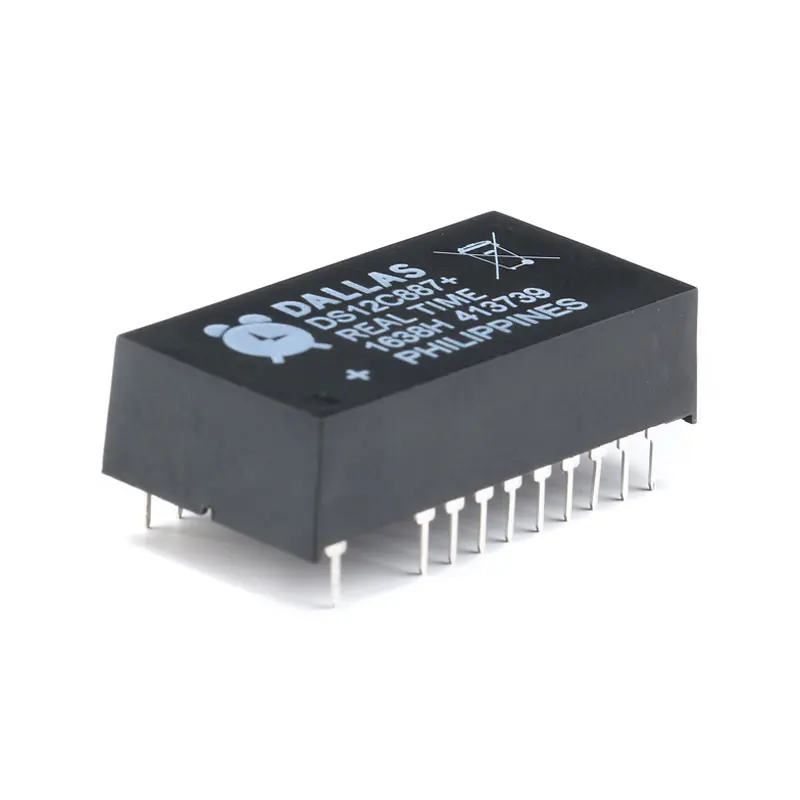 New original DS12887A DS12C887+ EDIP24 real-time clock chip IC Electronic components 