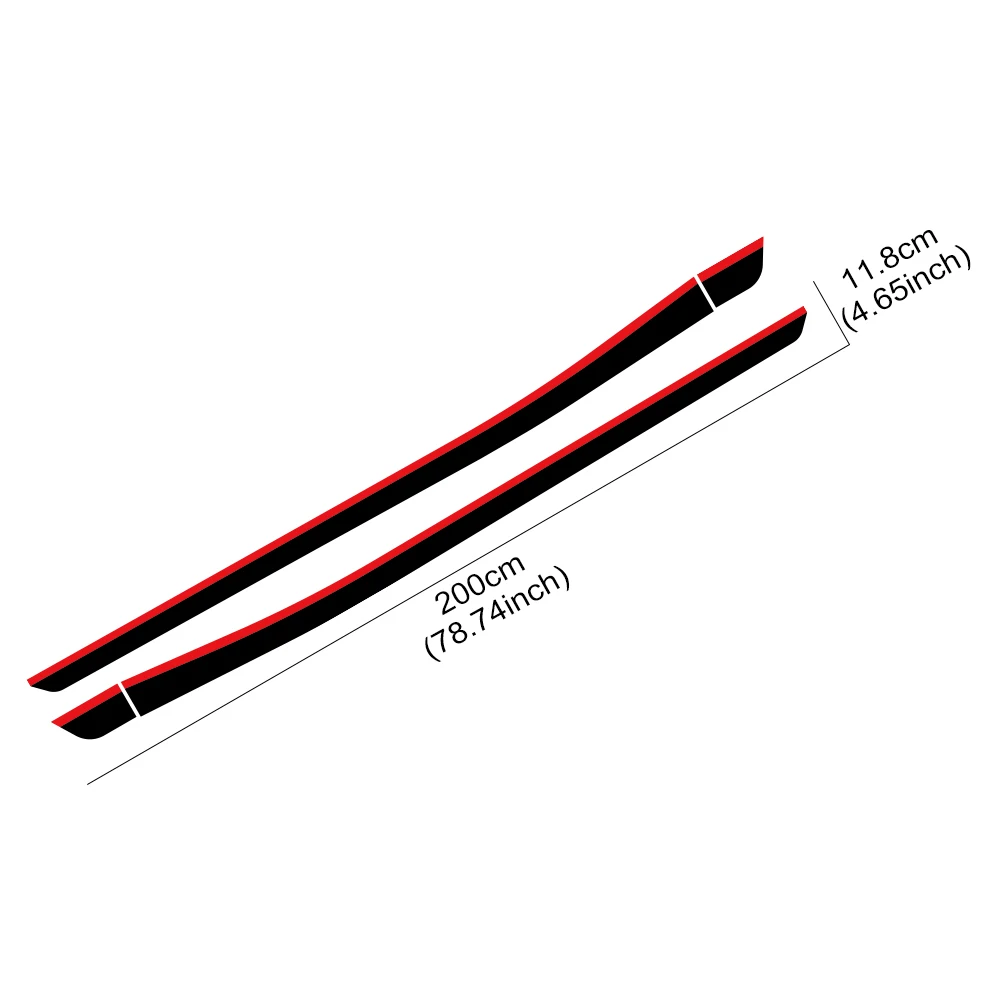 2Pcs Car Body Door …