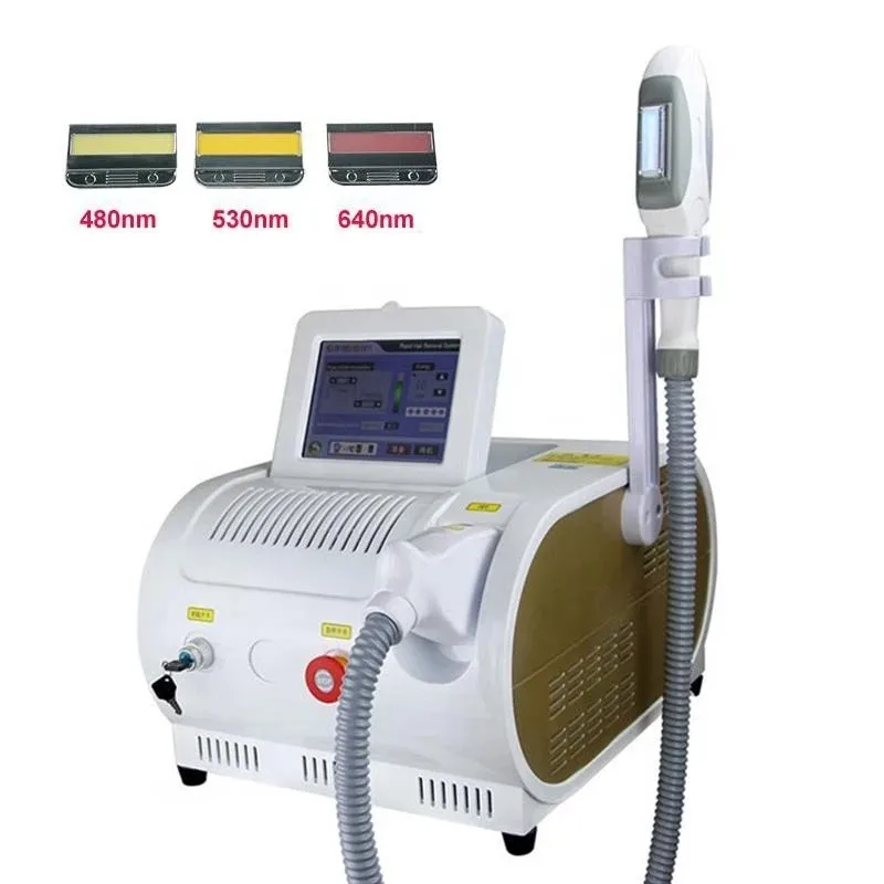 Opt  Lpl Laser Hair   480/530/590/640/690/750/808nm Permanent Painless Skin Care Rejuvenation Beauty Instrument