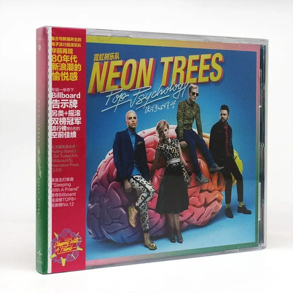

CD Neon Trees Pop Psychology — совершенно новый — Инди-поп и альтернативные рок-хиты — энергичные мелодии для любителей музыки