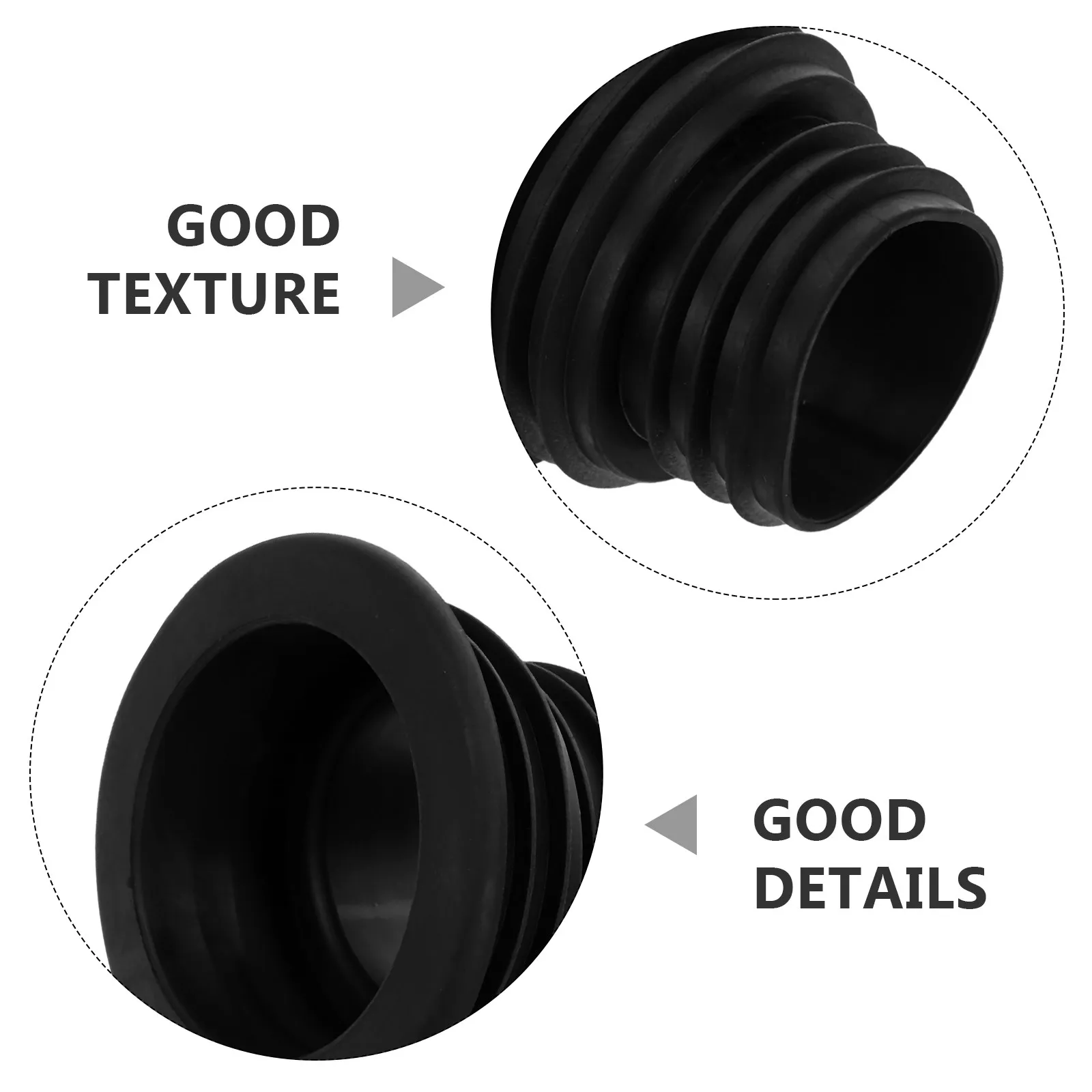12Pcs Silicone Drain Hose Seal Plug Gasket for 38-60Mm Pipes Anti-Backflow Sewer Odor Blocker Leak-Proof Kitchen Bathroom Floor