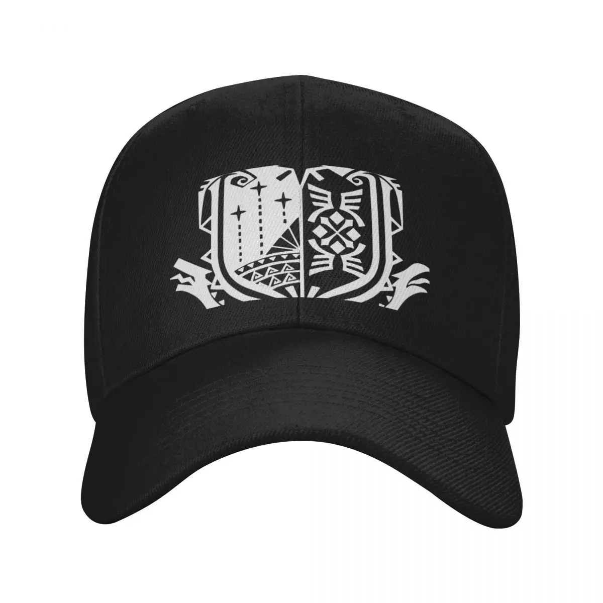 

Monster Hunter World - Logo (white) Baseball Cap luxury woman cap beach hat Designer Hat For Women Men's