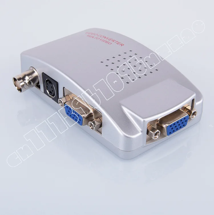 VGA To AV Converter VGA/AV/BNC/S Terminal, Computer Monitor Connected To Host Camera