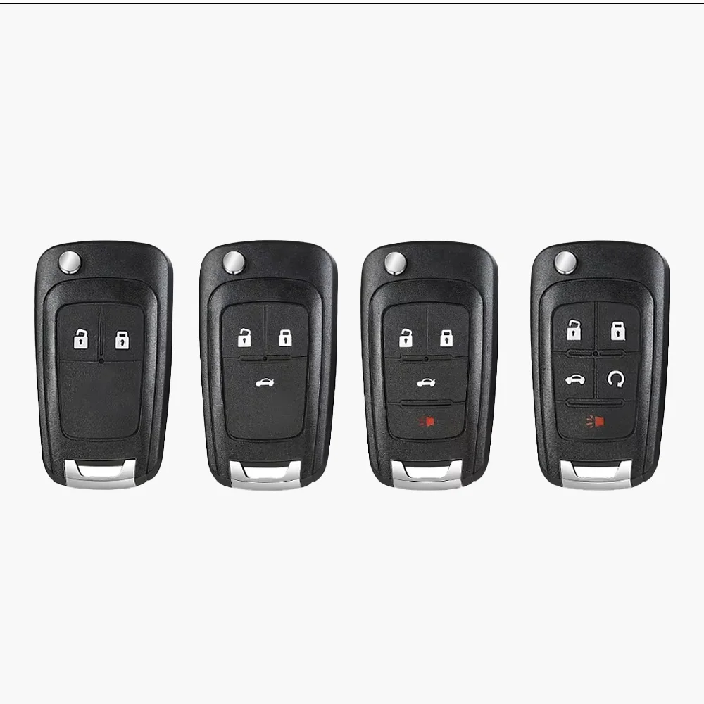 YOCASTY 2 3 4 5 Buttons Flip Folding Remote Key Case For Opel Vauxhall Corsa Astra Vectra Zafira Omega HU100 Uncut Blade view 6