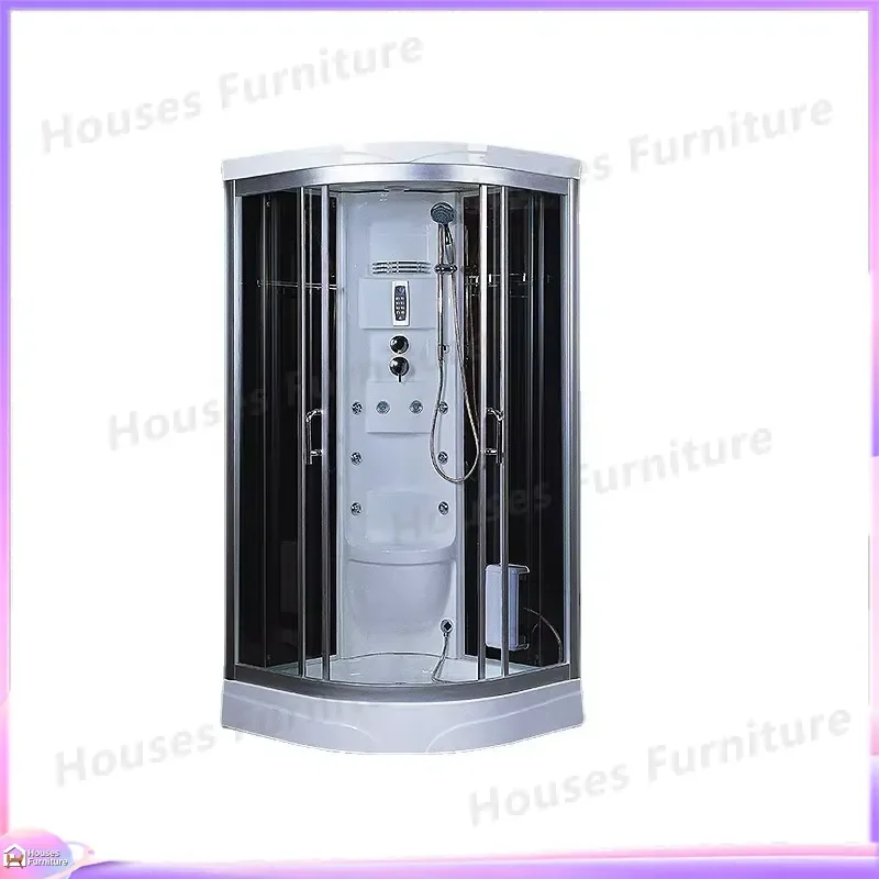 Luxury Enclosed Steam Shower Cabin with Massage Jets Tempered Glass Integrated Bathroom Suite Family Spa Bath Room Wholesale