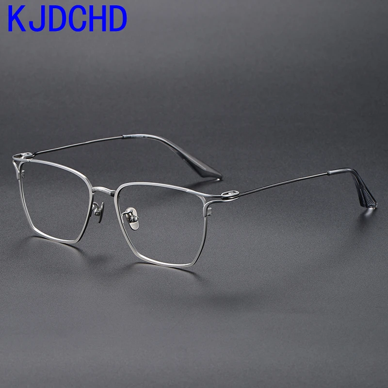 

Pure Titanium Glasses Frame for Men 2024 New Prescription Square Eyeglasses Male Frames Women Myopia Optical Eyewear Spectacles