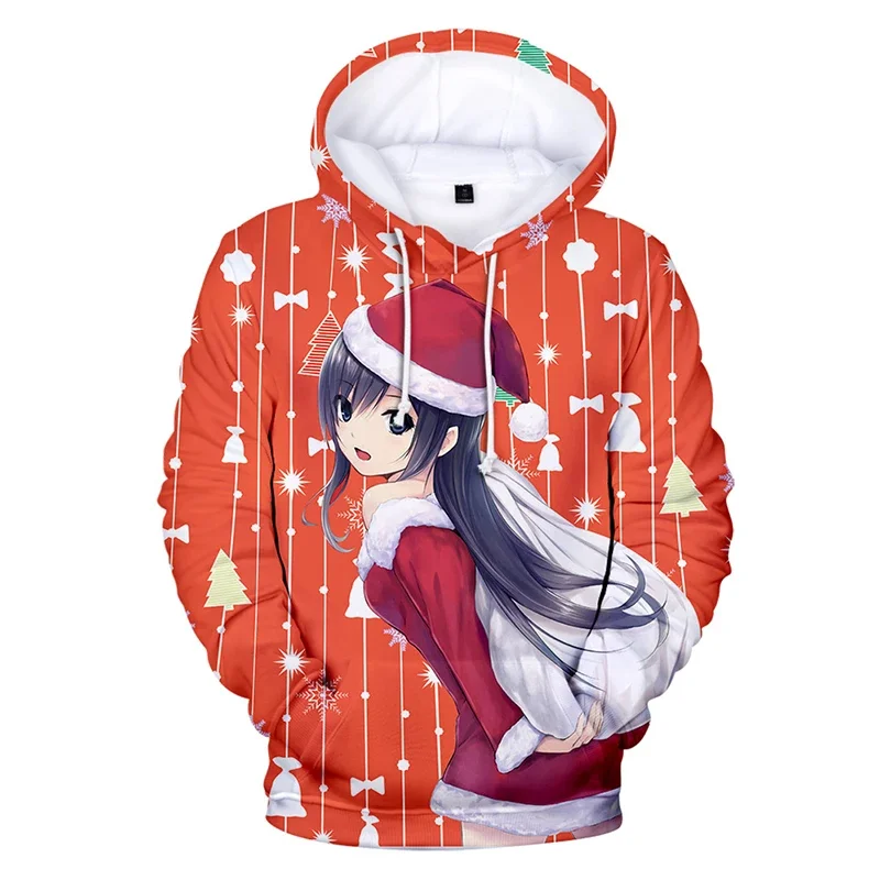 

Fashion Merry Christmas Cute Girls 3d Hoodies Pullover Hip Hop Style Men Women Hoodie Tops Long Sleeve Unisex Hooded Sweatshirts