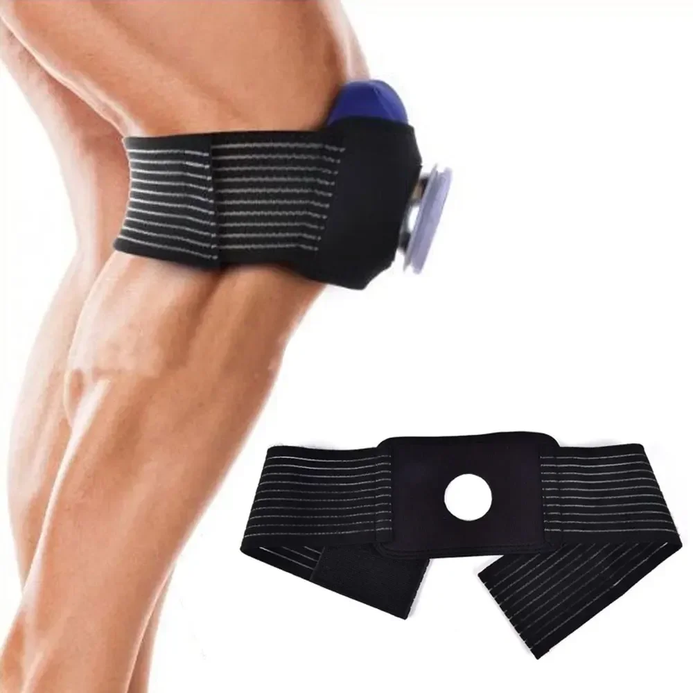 Professioneller Eisbeutel-Verband mit wiederverwendbarem Eisbeutel-Pack für Arm, Wade, Knie, Knöchel, Schulter, Hals, verstauchte heiße und kalte Kompresse – Detail 17