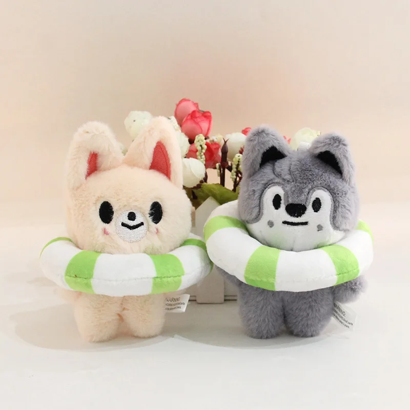 Skzoo أفخم المفاتيح شخصية كرتونية SKZ ألعاب من نسيج مخملي مروحة Leeknow Hyunjin المفاتيح قلادة هدية لعبة أطفال