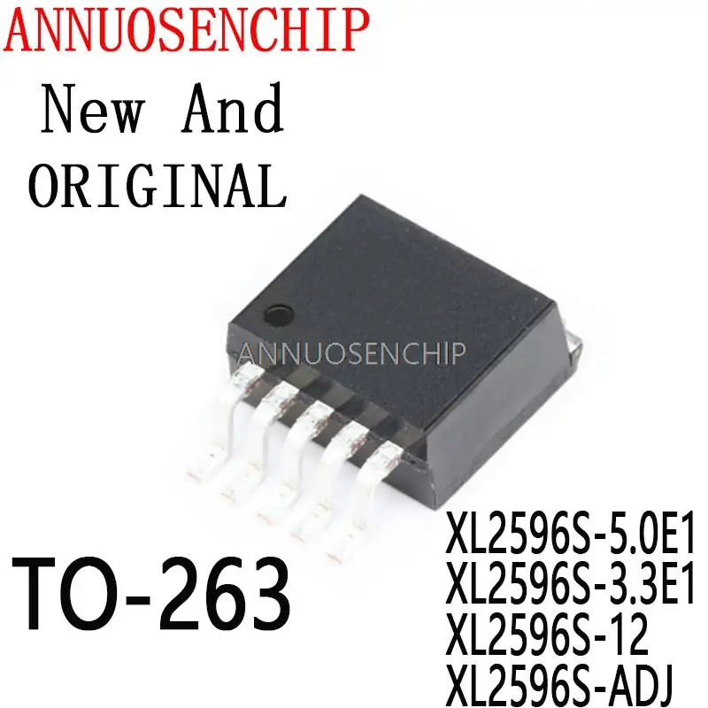 5PCS XL2596S-5.0 XL2596S TO-263 XL2596S-3.3 Buck Regulator Chip LM2596S XL2596S-5.0E1 XL2596S-3.3E1 XL2596S-12 XL2596S-ADJ