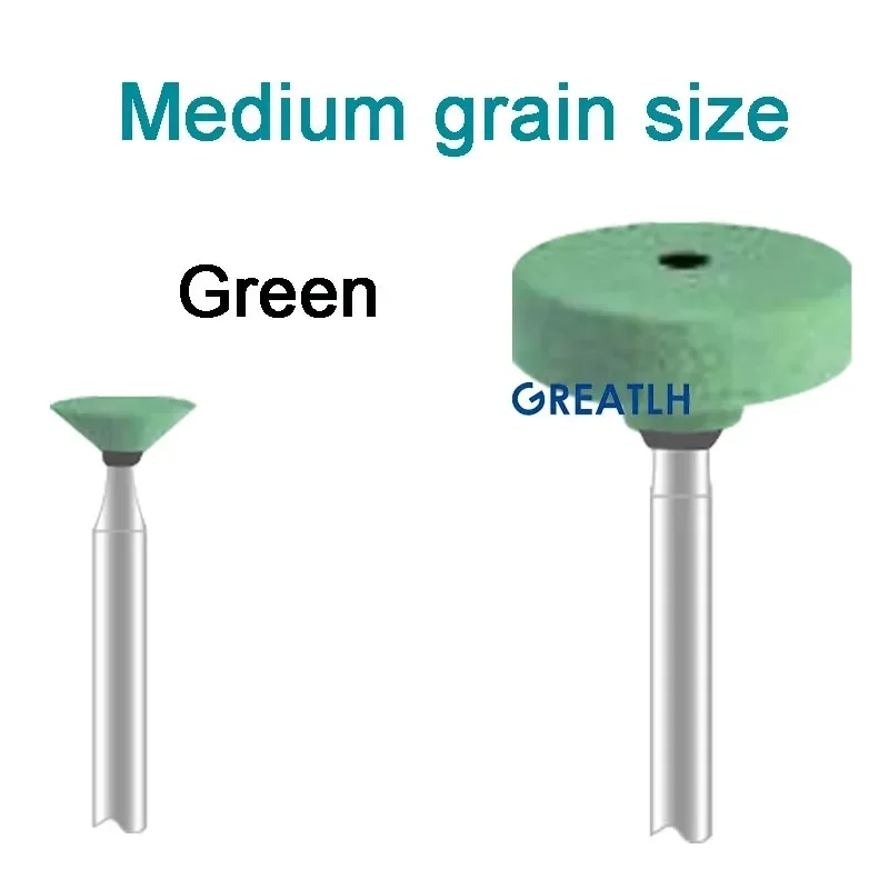 Cabeça De Moagem De Diamante De Cerâmica, polidor Odontológico, ferramentas De Pedra De Laboratório