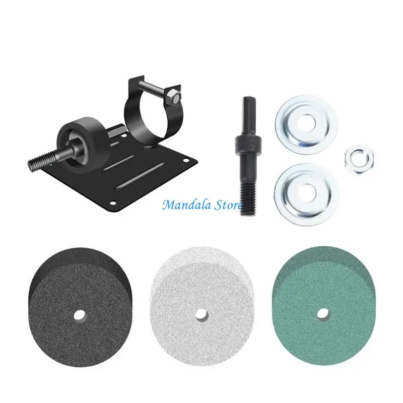 U2JC Drill Cutting Holder Metal Electric Drill Cutting Holder Electric Drill Cutting Stand for Stable Cutting Polishing Grind
