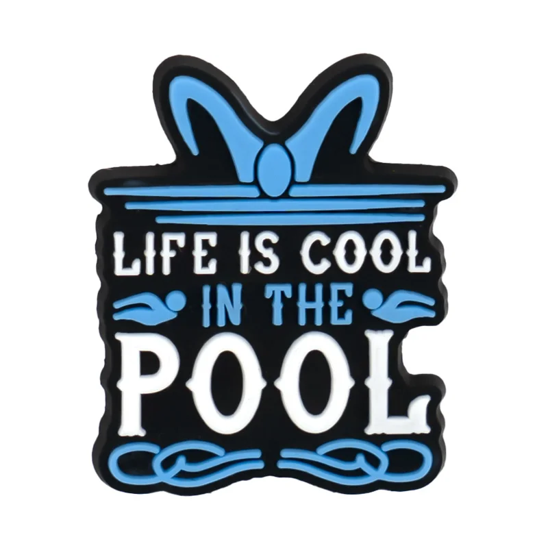 1/30/90pcs Aksesoris Sepatu Olahraga Renang untuk Anak-Anak, Hiasan Sepatu Tenis, Bola Voli, Bola Basket, Sepak Bola, Cocok untuk Semua Jenis Clogs