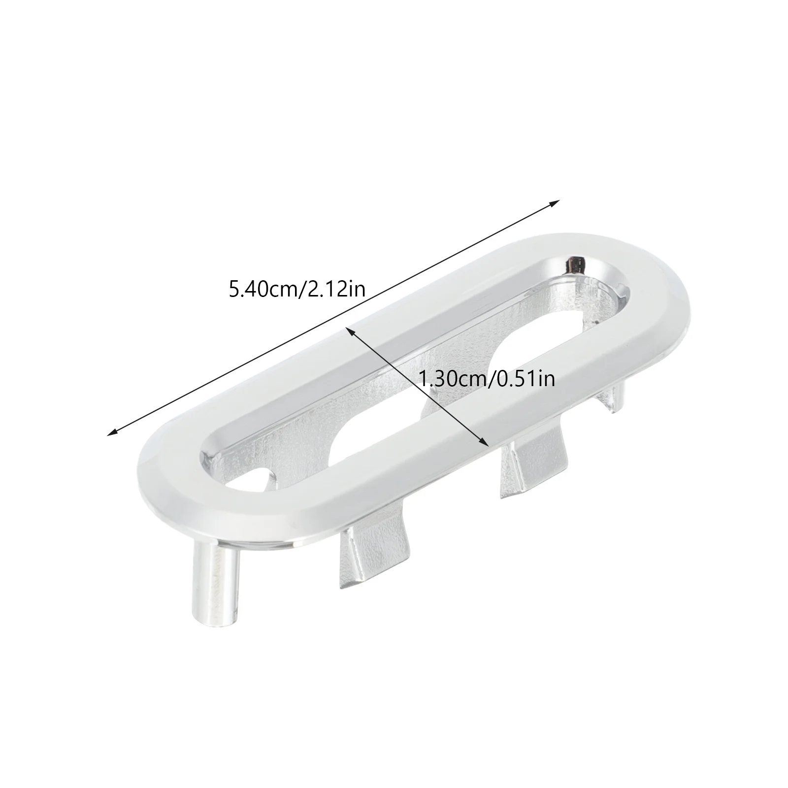 

12pcs Sink Overflow Ring Hole Cover For Bathroom Kitchen Sink Drain Bath Wash Basin Durable Replacement Accessory