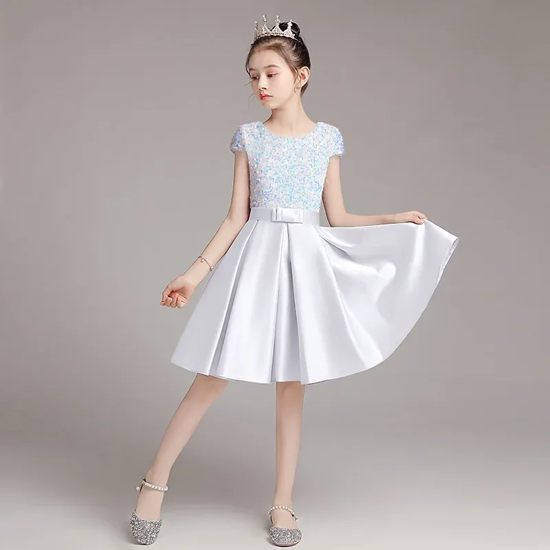 Elegant Party Girl Dress for Wedding 6-year-old Girls Dress Holiday Dresses on Offer Liquidation Girl Girls Dresses 2 to 8 Years