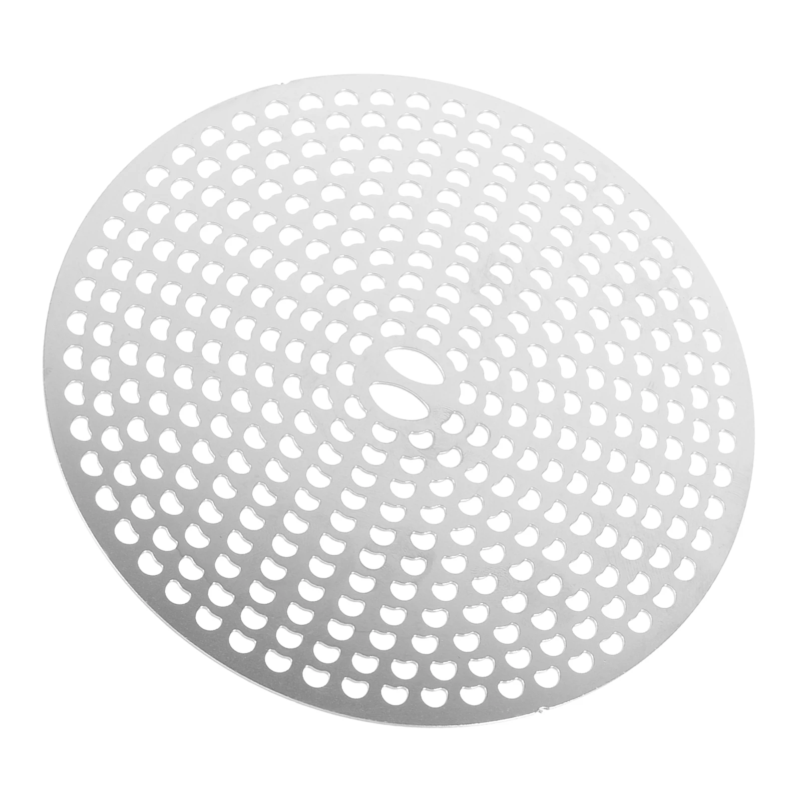 

Floor Drain Cover Round Mesh 11cm Diameter Metal Strainer Net Stainless Steel Anti Clogging Design Hair Receiver Filter