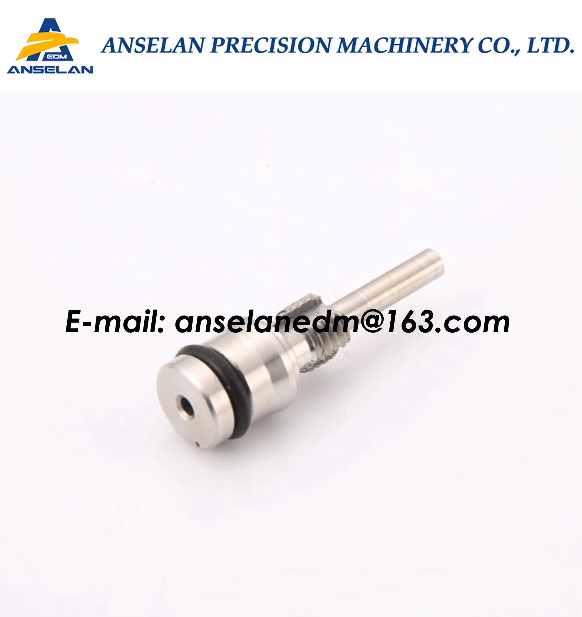 

333014031 Guide Lower Head with O-Ring (Stainless Steel type) for CUT 20,CUT 20P,CUT 30,CUT 30P series Charmilles Guide Holder