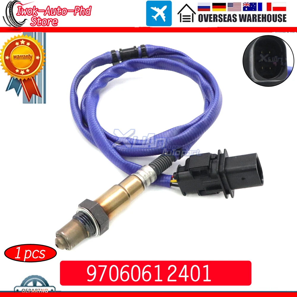 

XUAN Air Fuel Ratio Lambda O2 Oxygen Sensor 97060612401 For VOLKSWAGEN BEETLE AUDI A8 S8 BENTLEY for PORSCHE PANAMERA CAYENNE