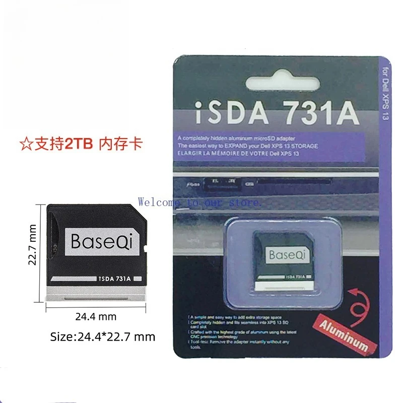 

Для BaseQi оригинальный чехол для карты расширения TF из алюминиевого сплава, совместимый с Dell XPS 13-дюймовый 9360