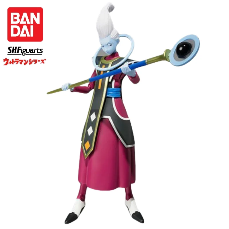 

В наличии: Новая оригинальная фигурка Whis из Dragon Ball от Bandai S.H.Figuarts в коробке. Модель персонажа аниме.