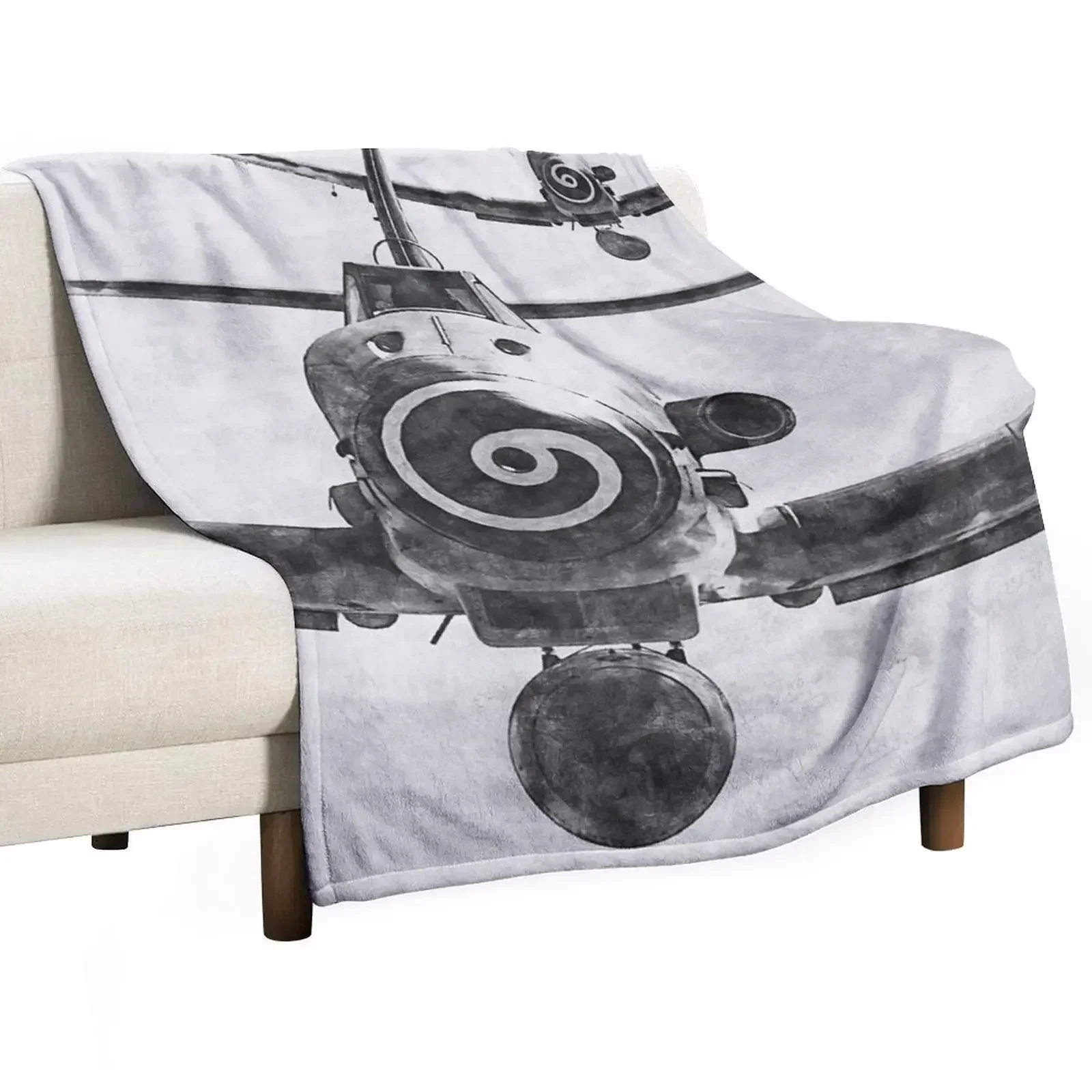 

Messerschmitt BF 109K4 Throw Blanket For Sofa Thin Furrys Blankets