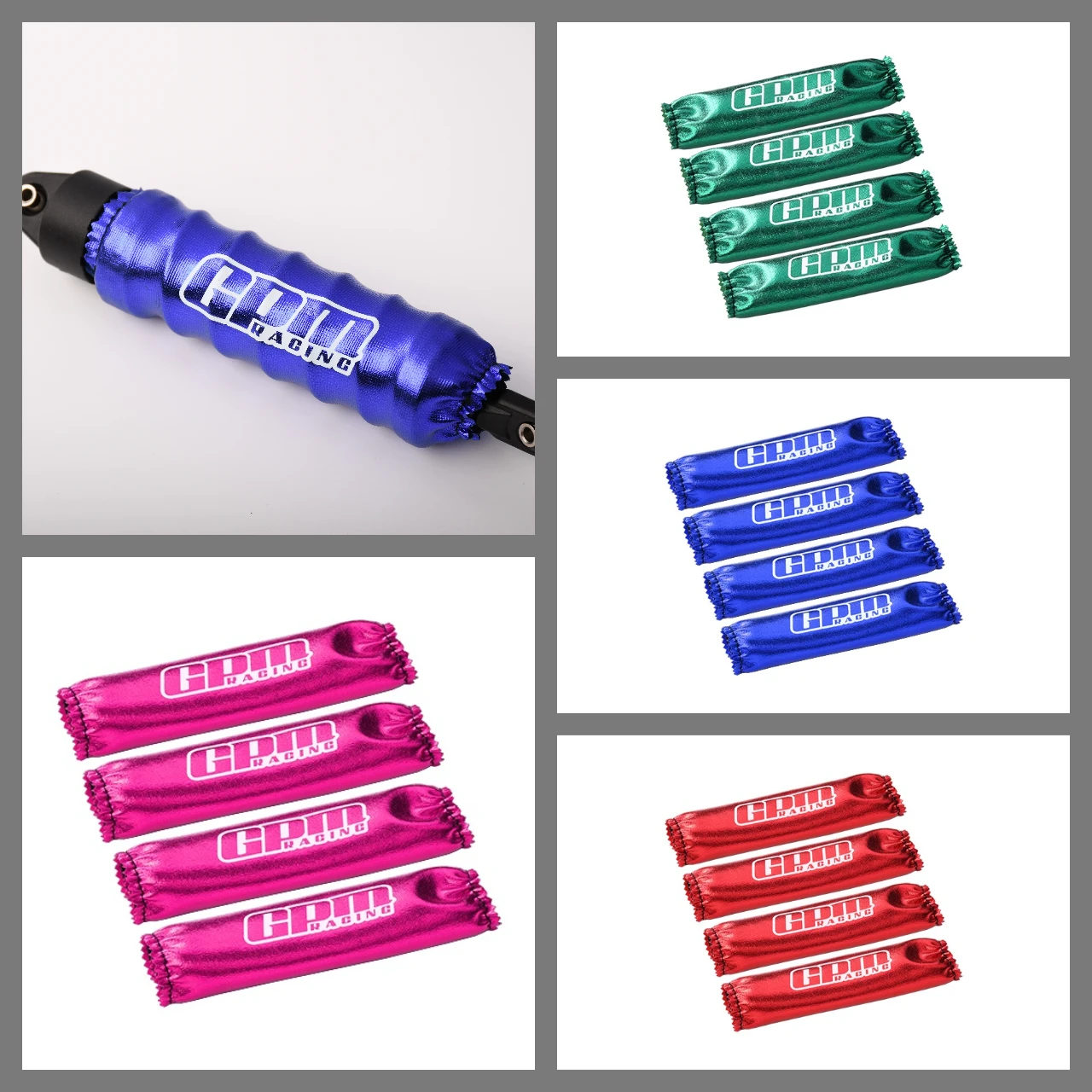 

Shock Wraps For Original&GPM Shock TRAXXAS 1/8 Maxx Slash Sledge Maxx 1.0 / 2.0