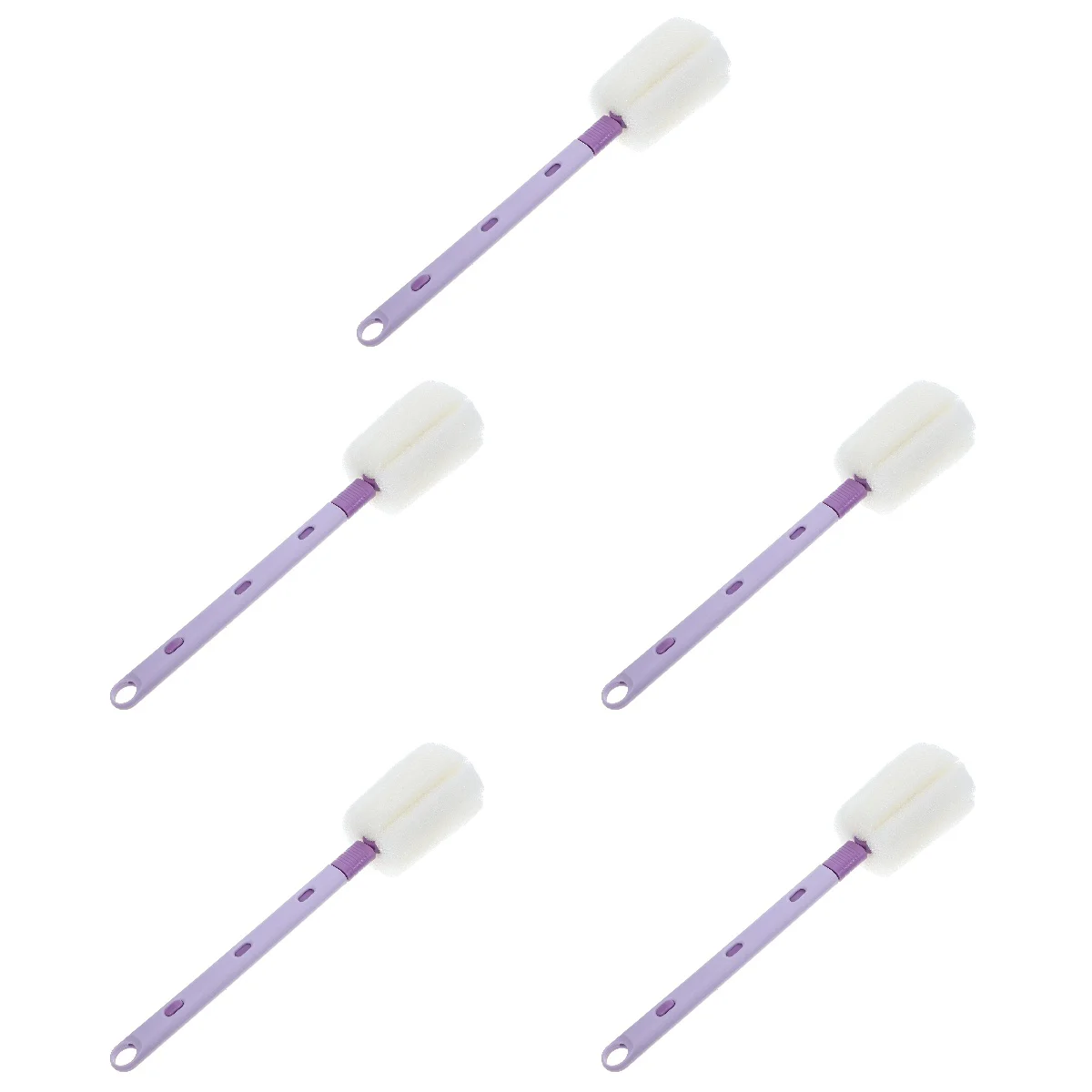 5pcs Cup Sponge Cleaning Brush Bottle Brush Long Handle Cup Cleaning Brush for Kitchen
