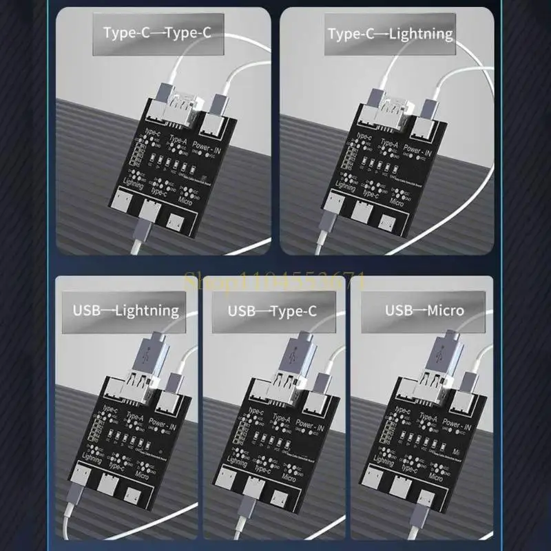 Best Seller USB C Charging Cable Analyzers For Smartphone Devices Type C Port Testing And Electrical DIY Maintenance