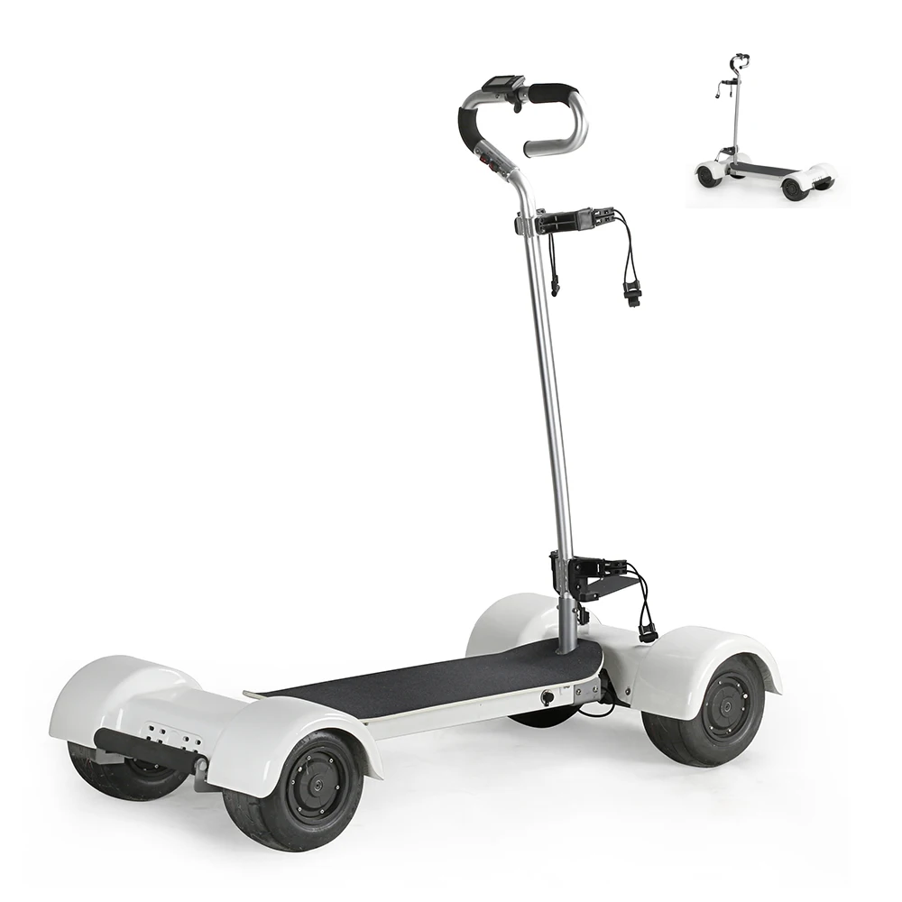 

Electric golf scooter 60V Adult Car Wide Wheel 4wheel Electric Scooter 1000W With Golf Bag Holder