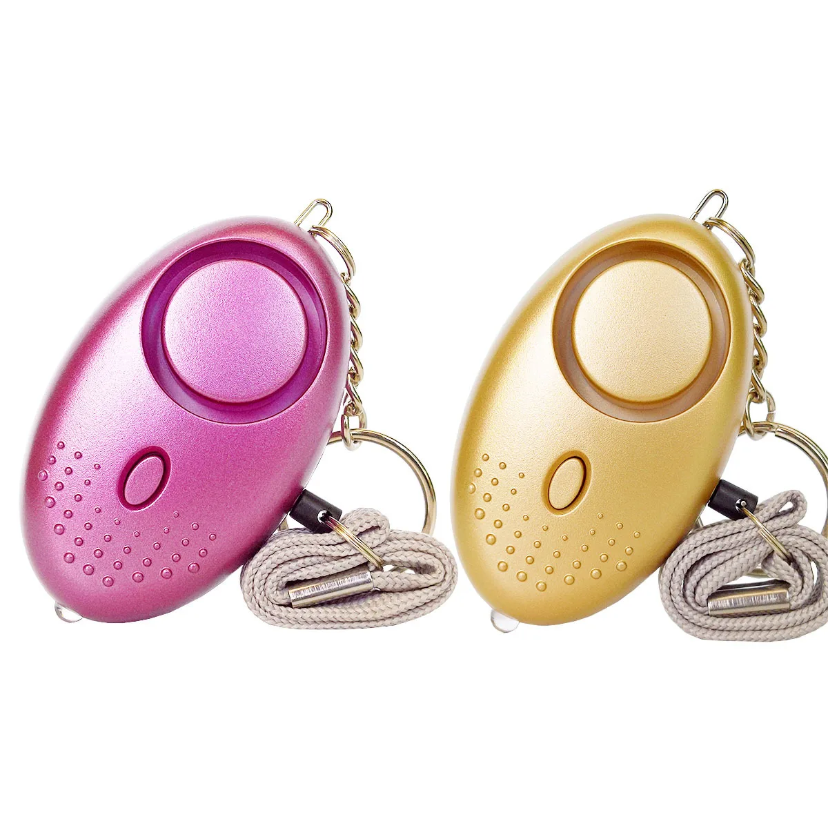 Protect Alert Personal Defense Siren Anti-attack Security for Children Girl Older Women Carrying a Panic Alarm Safety Keychain