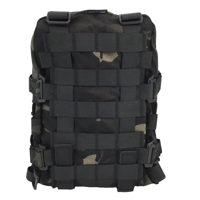 전술 몰리 하이드레이션 백팩 에어소프트 조끼 EDC 물 주머니 장비 야외 사냥 멀티캠 500D 어썰트 백
