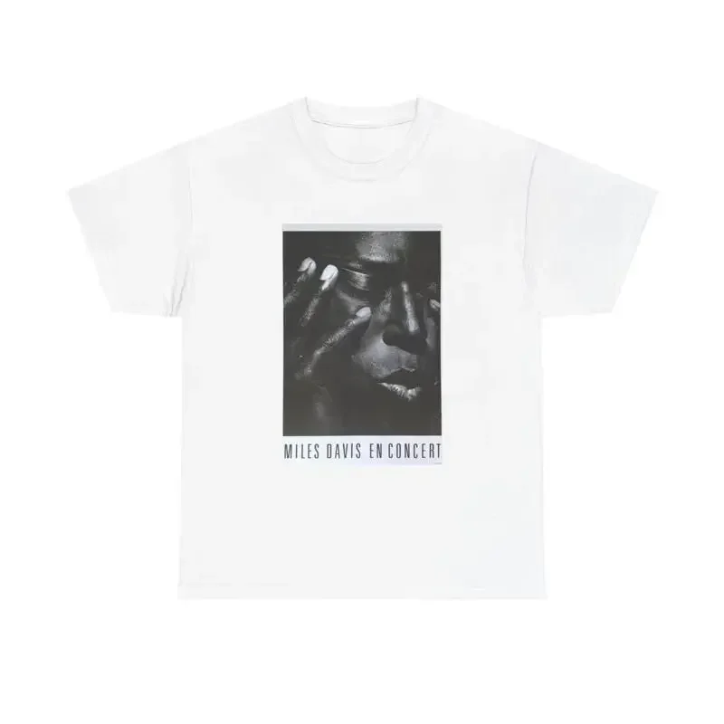 Miles Davis T Shirt Concert Poster Rare Vintage Heavy Cotton