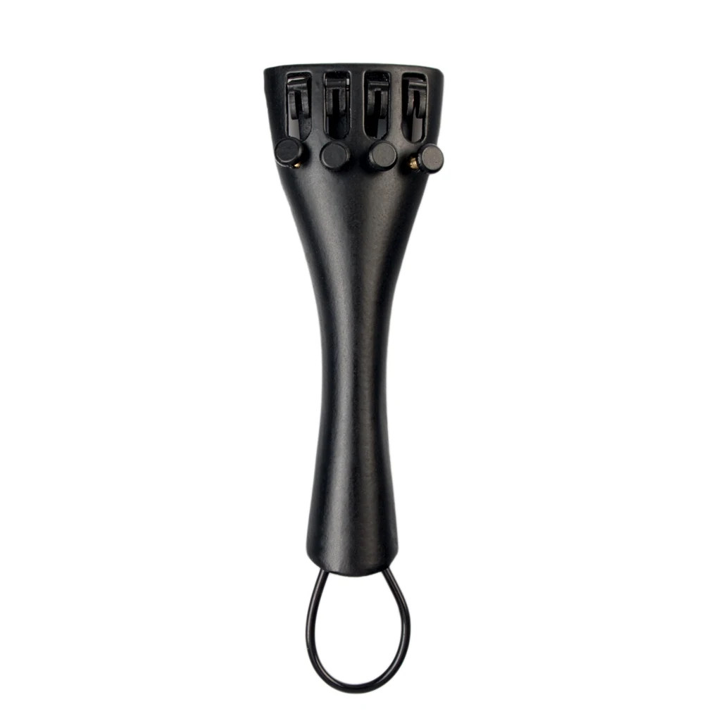 Ajustador de aluminio para cola de violín, accesorio para ajustar la cola del cordón, placas de tracción, piezas para violín, 4/4, 3/4, 1/2, 1/4, 1/8