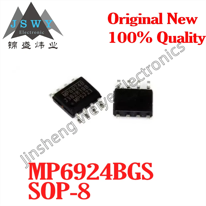 

(10/50pcs) MP6924BGS MP6924BGS-Z MP6924B SOP-8 100% brand new original switching regulator chip in stock with fast shipping
