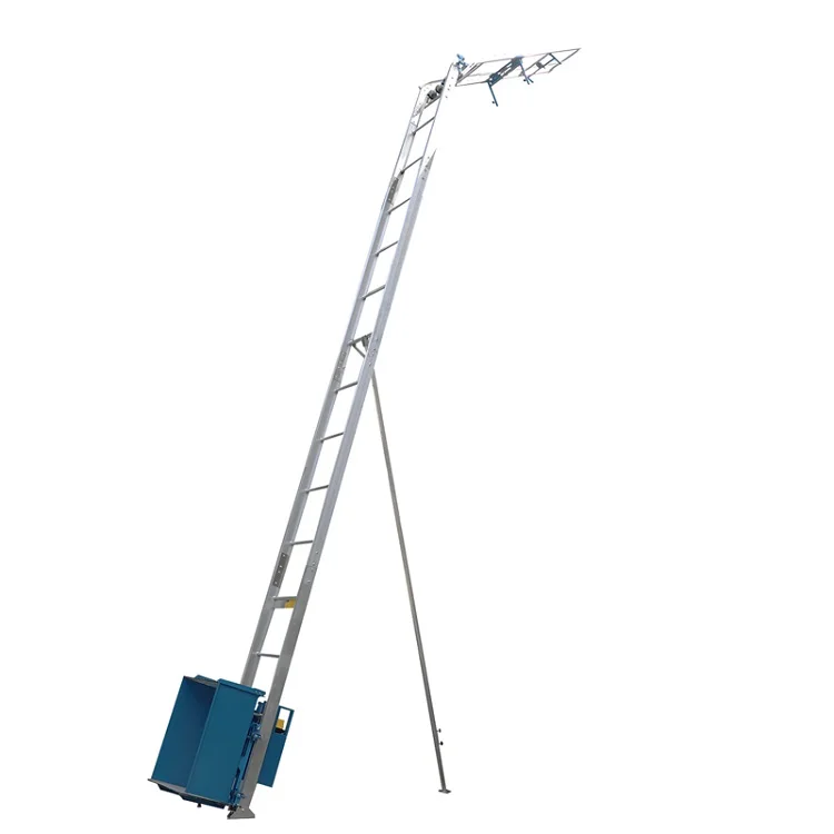 For 10 Meters Aluminum Alloy Solar Panel Elevator Lift 200Kg Capacity for Roof