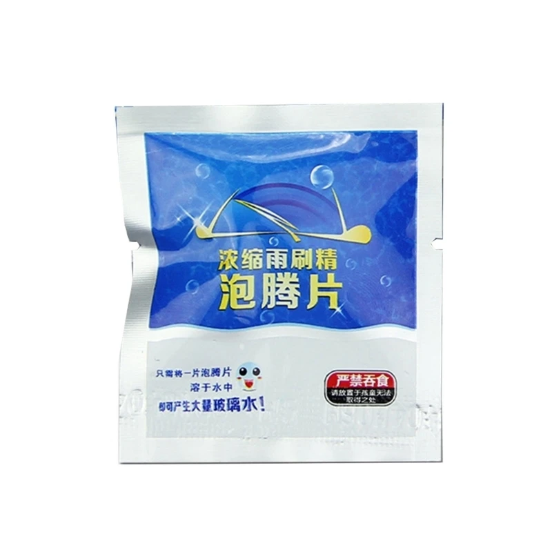 Multipurpose Windshield Cleaning Tab Flexible Dilution Rubber Lubrication