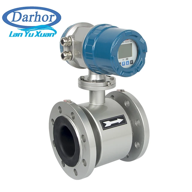 

Digital hot waste water electromagnetic flow meter sewage chemical magnetic flowmeter manufacturer