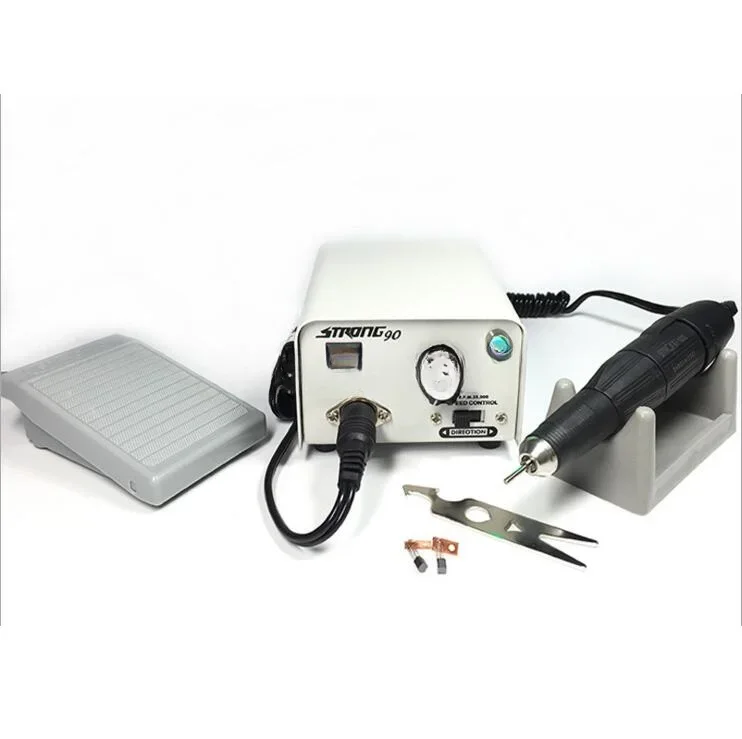 

z Korea Production 2017 Best selling professional strong 90 / 102L micro manicure 65w 35000 rpm pedicure nail drill machine