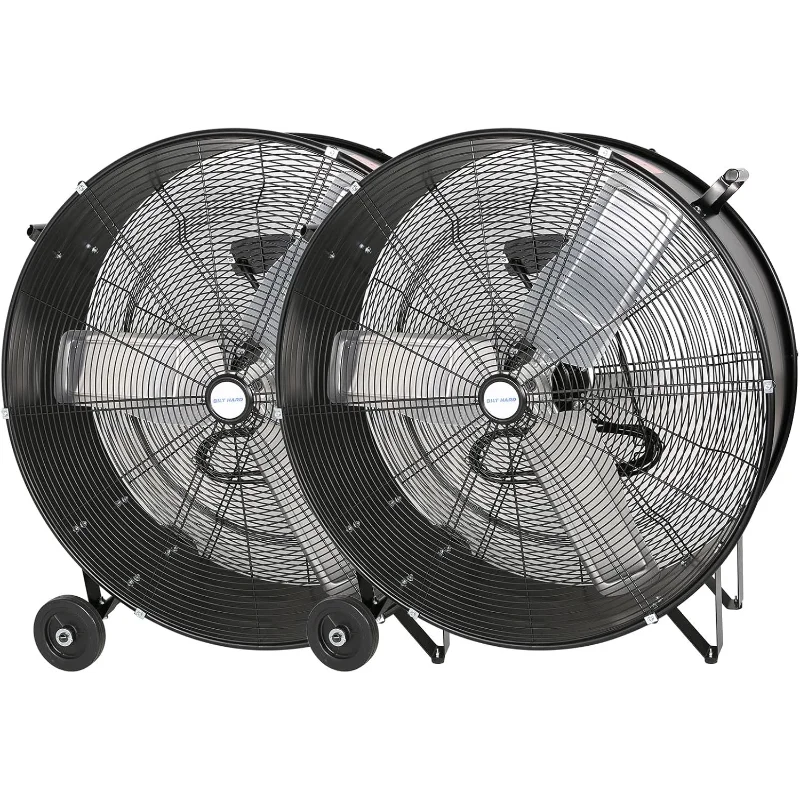 

BILT HARD 9100 CFM 30-дюймовый высокоскоростной барабанный вентилятор, 2-скоростной сверхмощный промышленный магазинный вентилятор для коммерческих помещений, гаража, склада