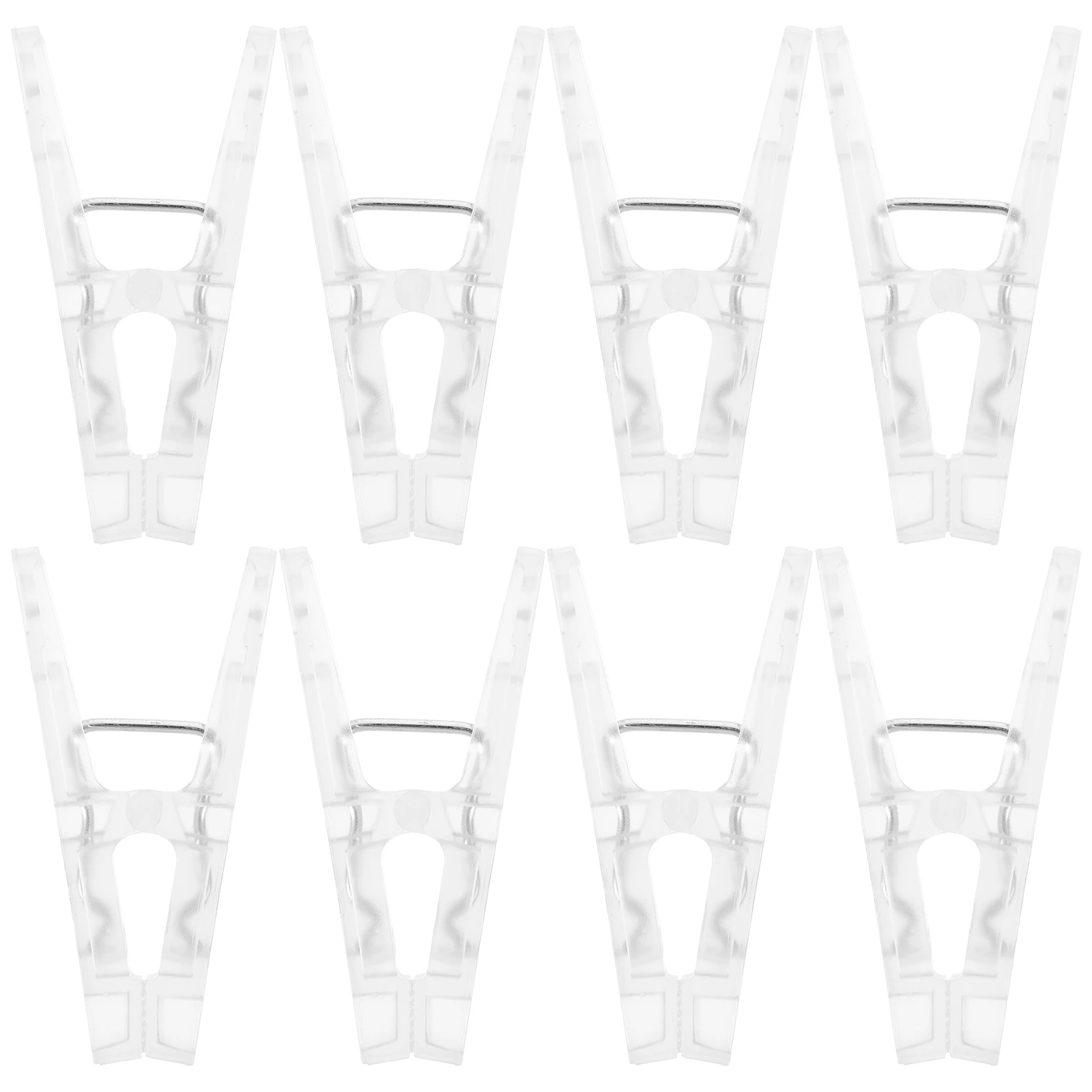 

10pcs Windproof Clothespins Multifunctional Plastic Quilt Clips Non-Slip Towel Clips For Drying Blankets Beach Pool Chair Use