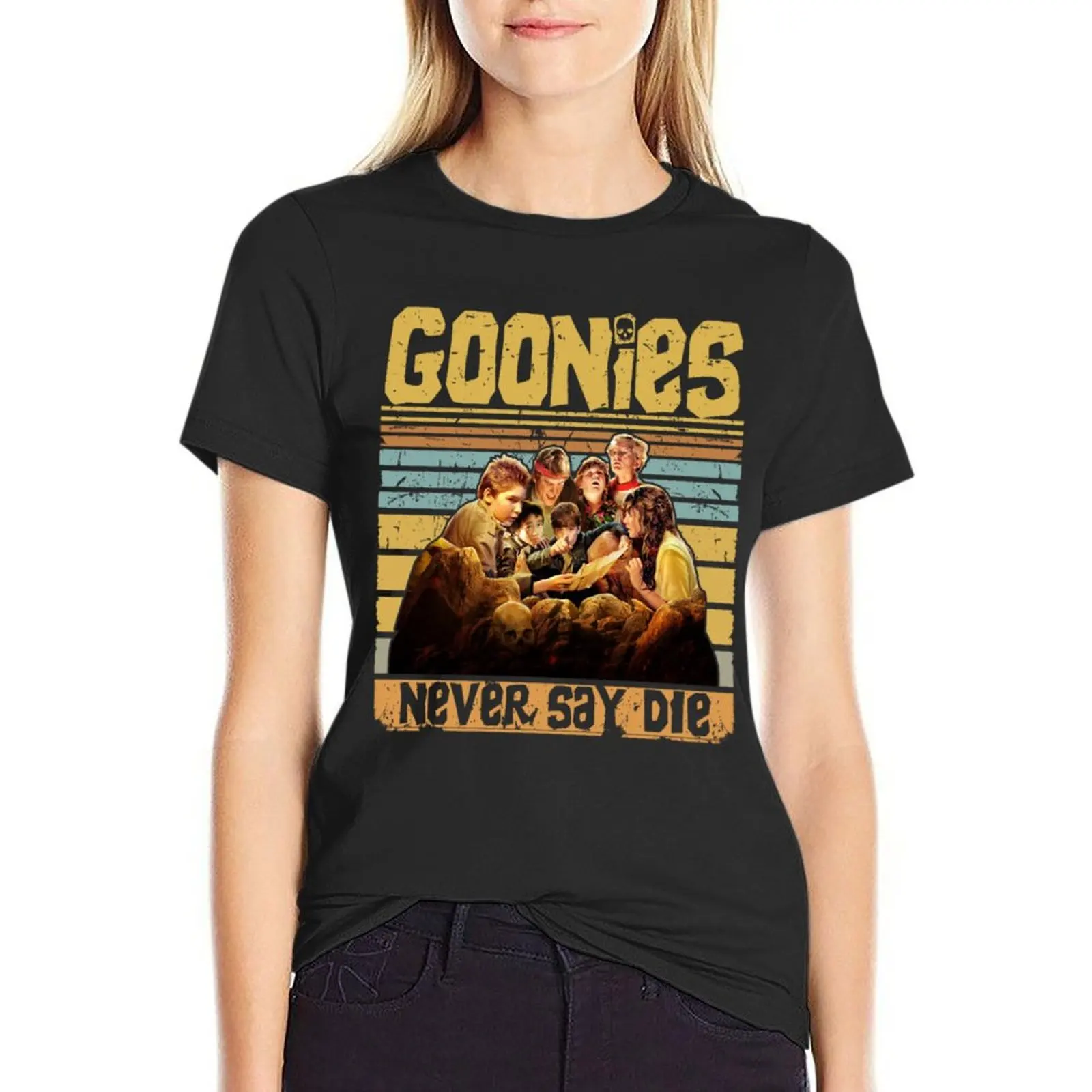 

The Goonies Never Say Die Essential T-Shirt animal print new edition Women t-shirts