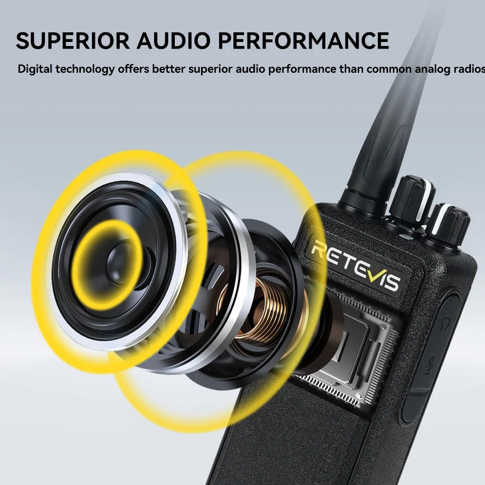 Retevis RB24 UHF Stasiun Radio Portabel Hanya Radio Genggam untuk RB91 LORA Repeater Digital Frekuensi Langsung