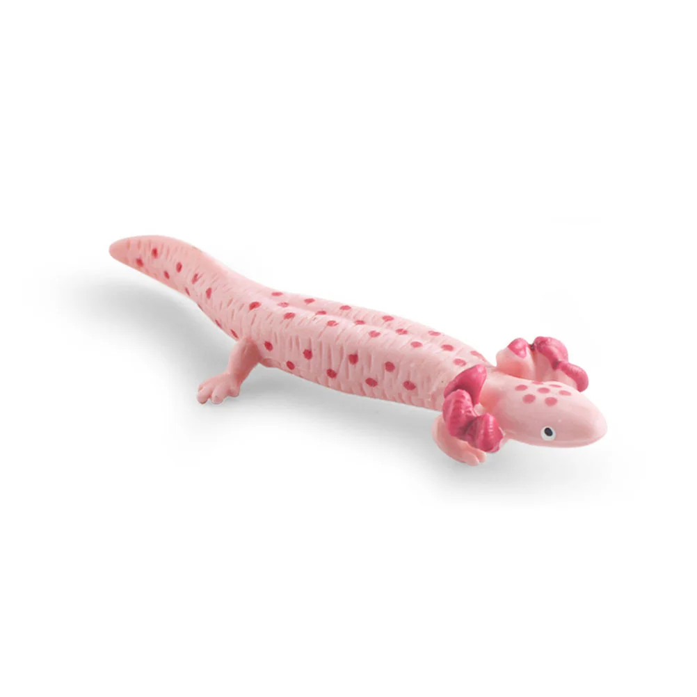 Small Lizard Toy Children's Salamander Model Scene Layout Decor Freshwater Fish Plastic