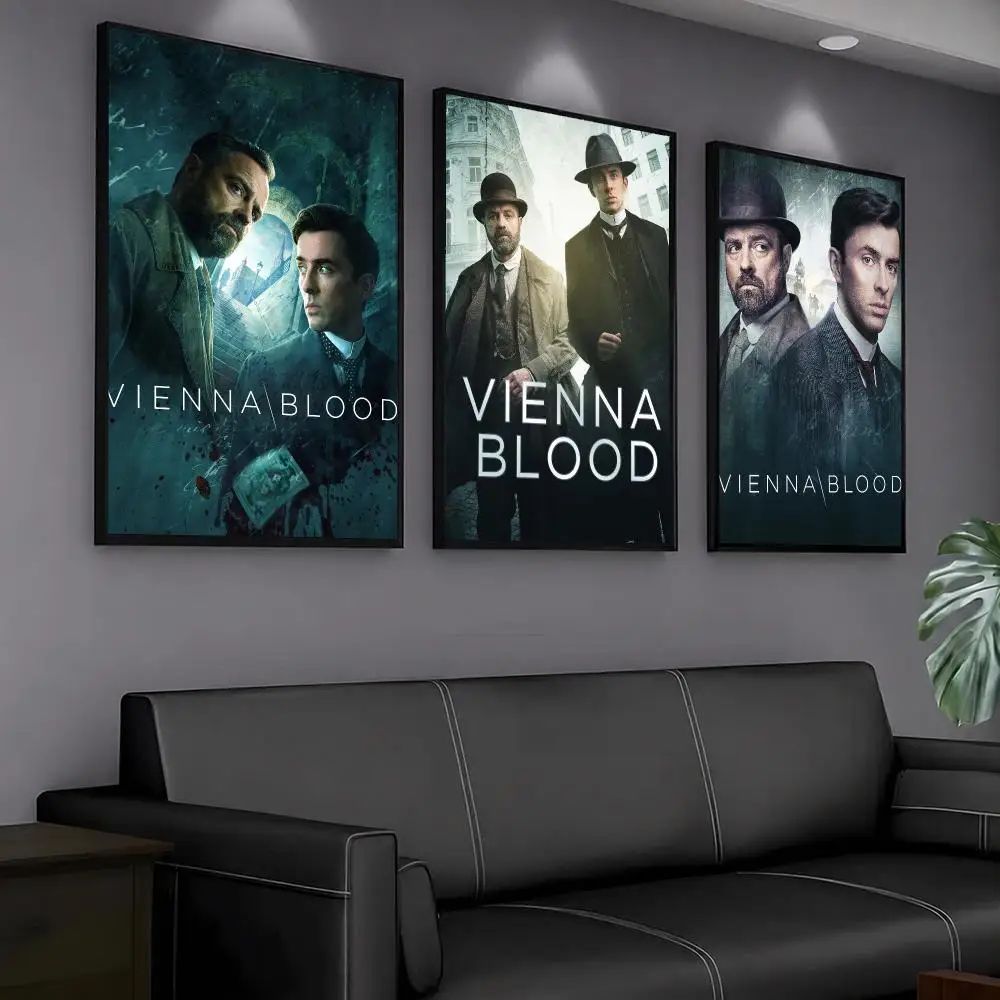 tv series V-Vienna Blood-D Painting Calligraphy Artwork for Home Bedroom Office Wall Decoration Gift